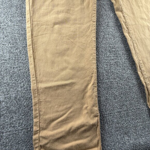 PT Torino Women Cotton Lyocell Linen Easy Fit Size 50 Pants Beige ACTL 32X34 - Picture 5 of 16